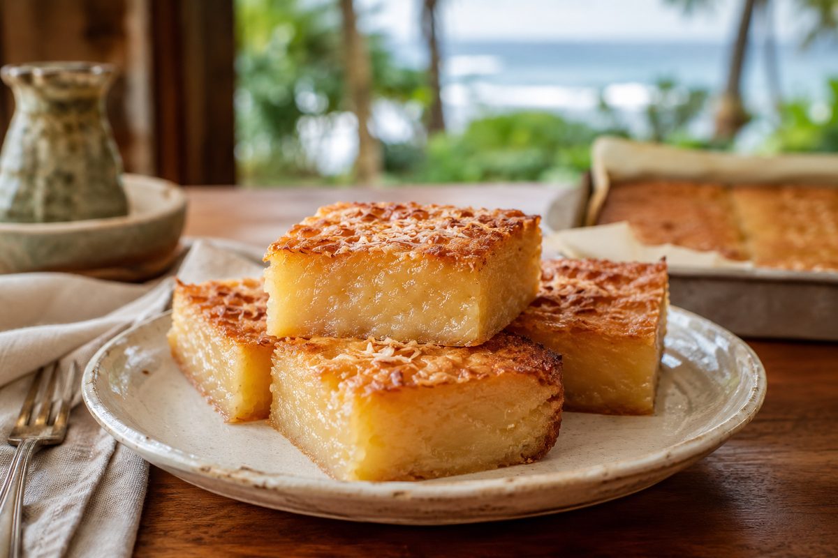 Butter Mochi