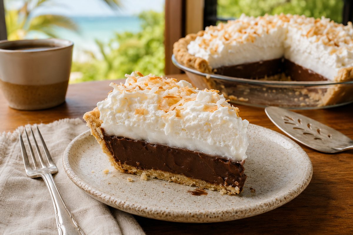 Chocolate Haupia Pie