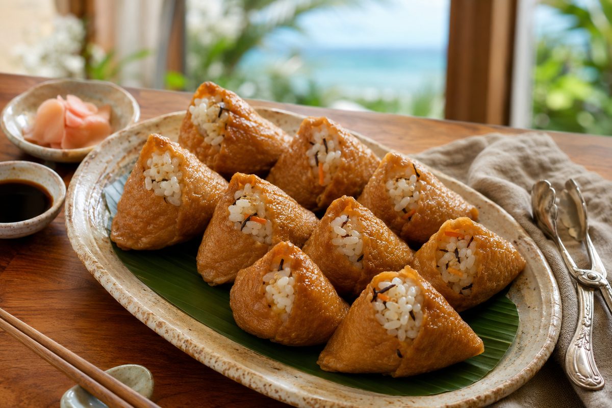 Cone Sushi (Inarizushi)