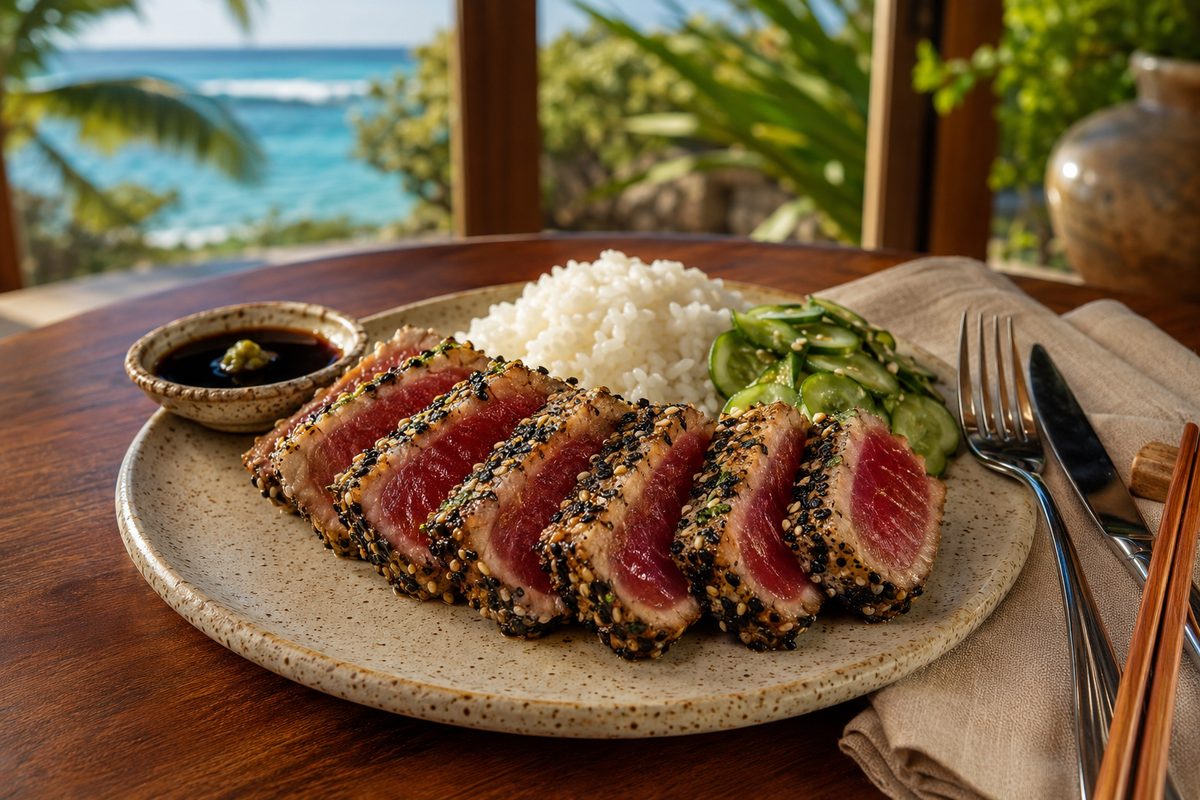 Furikake Seared Ahi