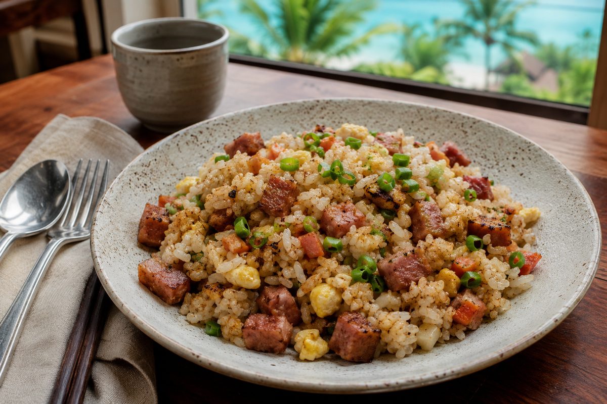 Spam Fried Rice